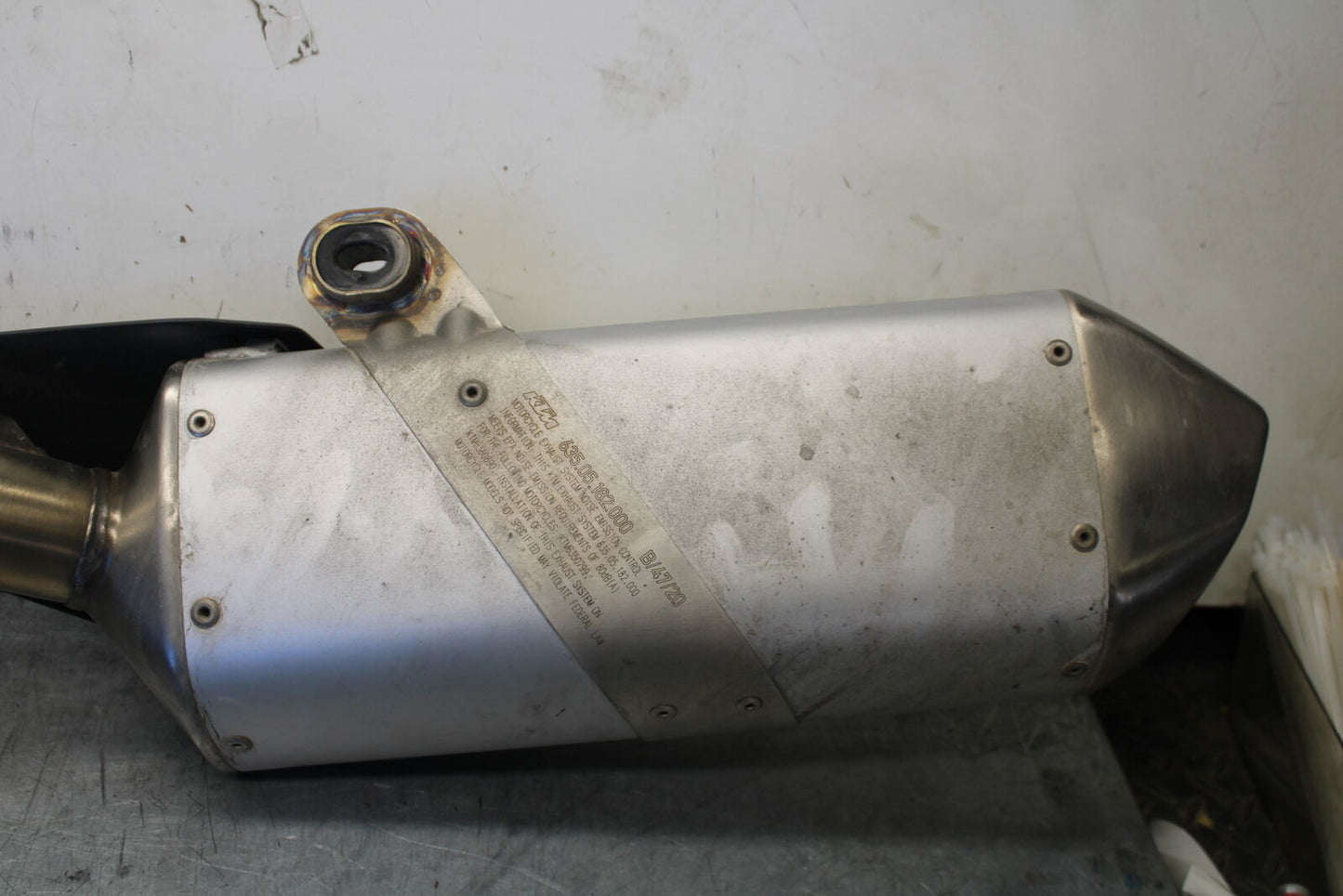 21-24 KTM 890 ADVENTURE R FULL EXHAUST SYSTEM HEADERS PIPE MUFFLER BB723