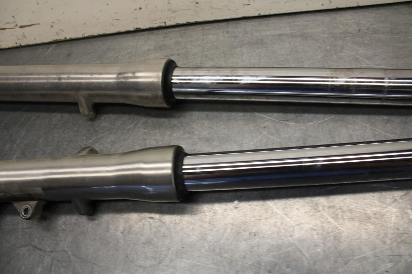 01-02 HONDA SHADOW SPIRIT 750 FRONT FORKS SHOCK SUSPENSION SET PAIR BB632
