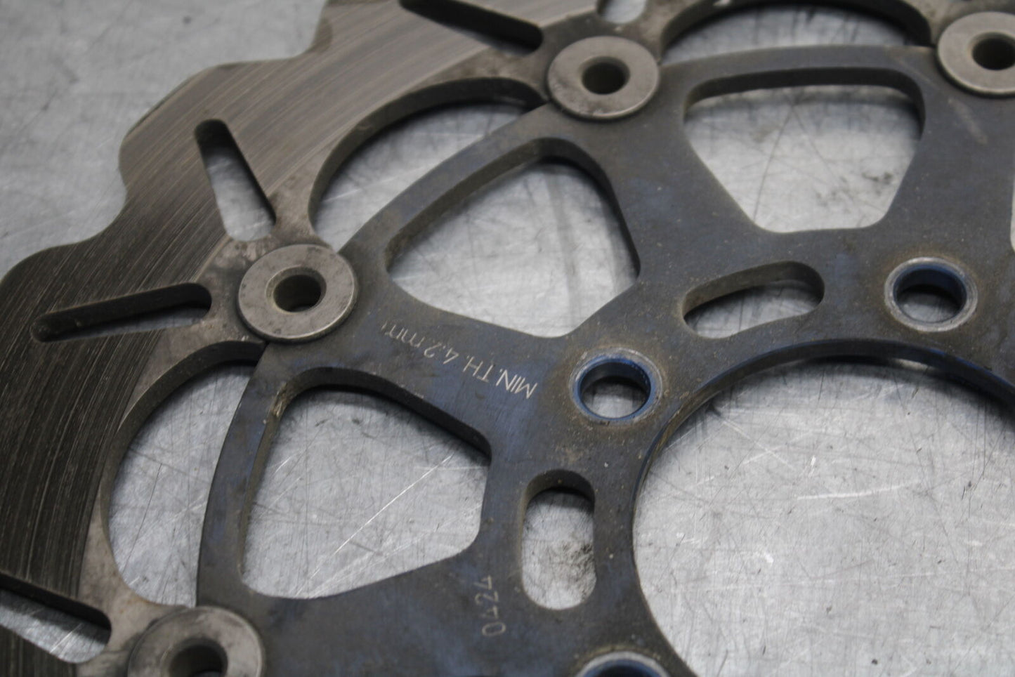 04-05 SUZUKI GSXR600 AFTERMARKET GALFER FRONT LEFT RIGHT BRAKE ROTORS DISCS BB65