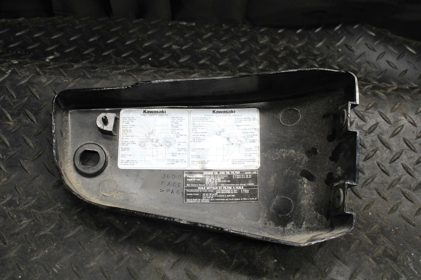 05-06 KAWASAKI VULCAN 1500 VN1500 CLASSIC SIDE COVER PANEL COWL FAIRING BB220