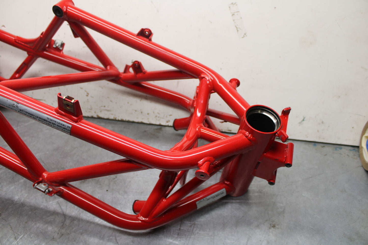 09-11 DUCATI STREETFIGHTER 1098 FRAME CHASSIS BB705