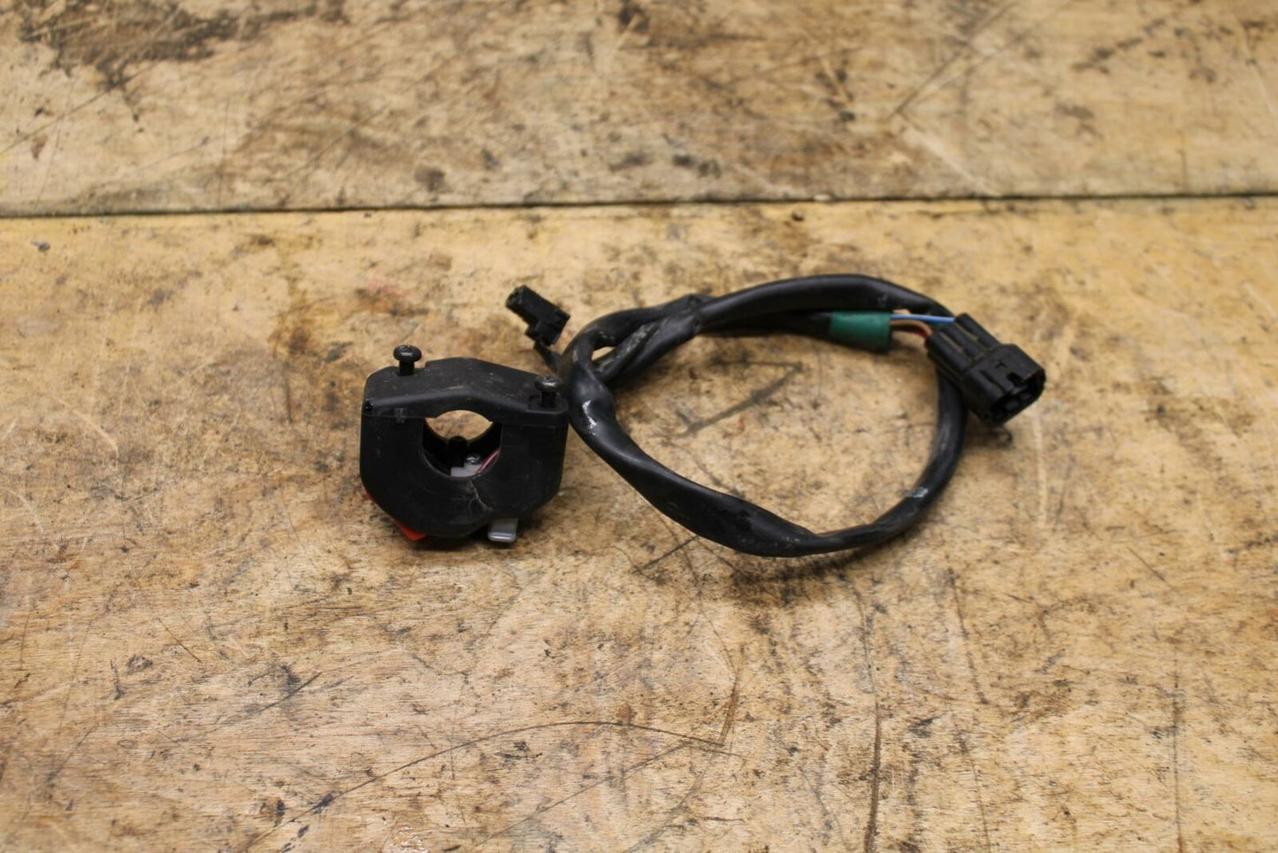 13-18 KAWASAKI NINJA ZX6R RIGHT CLIP ON HANDLE KILL OFF START SWITCH SWITCHES BB
