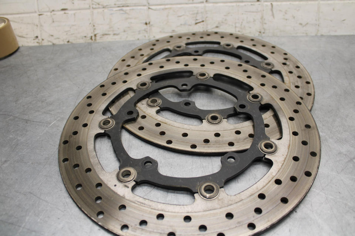 2012 Yamaha FZ8 FRONT LEFT RIGHT BRAKE ROTORS DISCS BB550