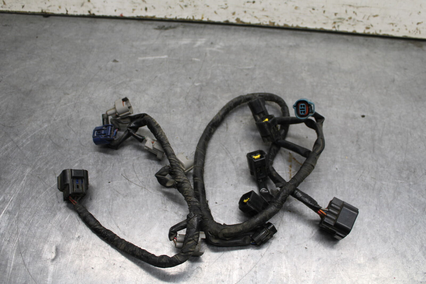 08-09 YAMAHA YZF R6S INJECTOR WIRING HARNESS WIRE LOOM BB115