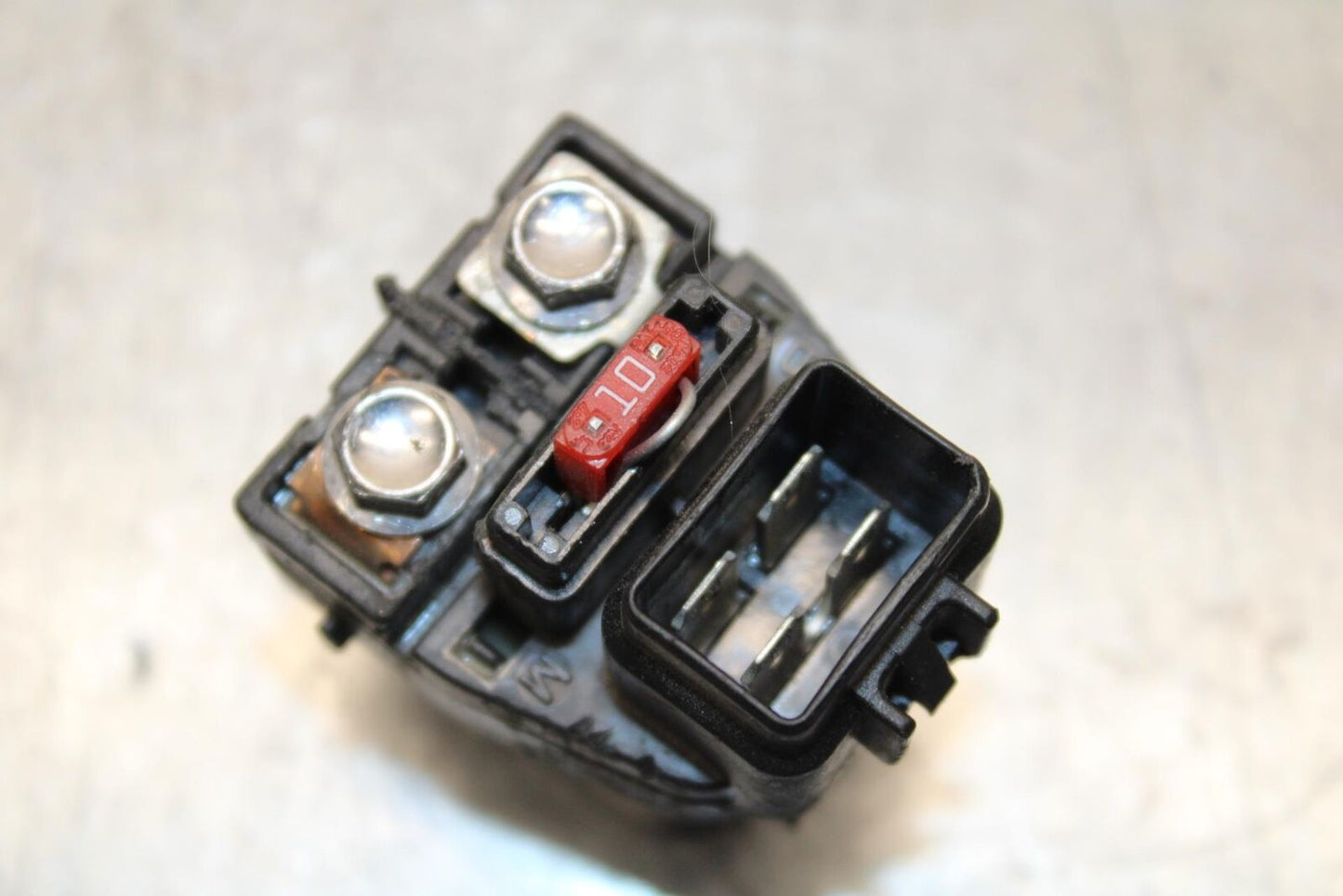 2012 Triumph Daytona 675R ENGINE STARTER RELAY STARTING MOTOR SWITCH BB589