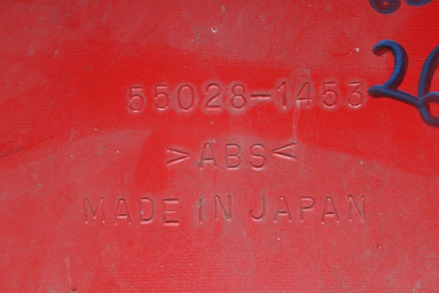 03-04 KAWASAKI NINJA ZX6RR FRONT UPPER NOSE FAIRING COWL SHROUD BB264