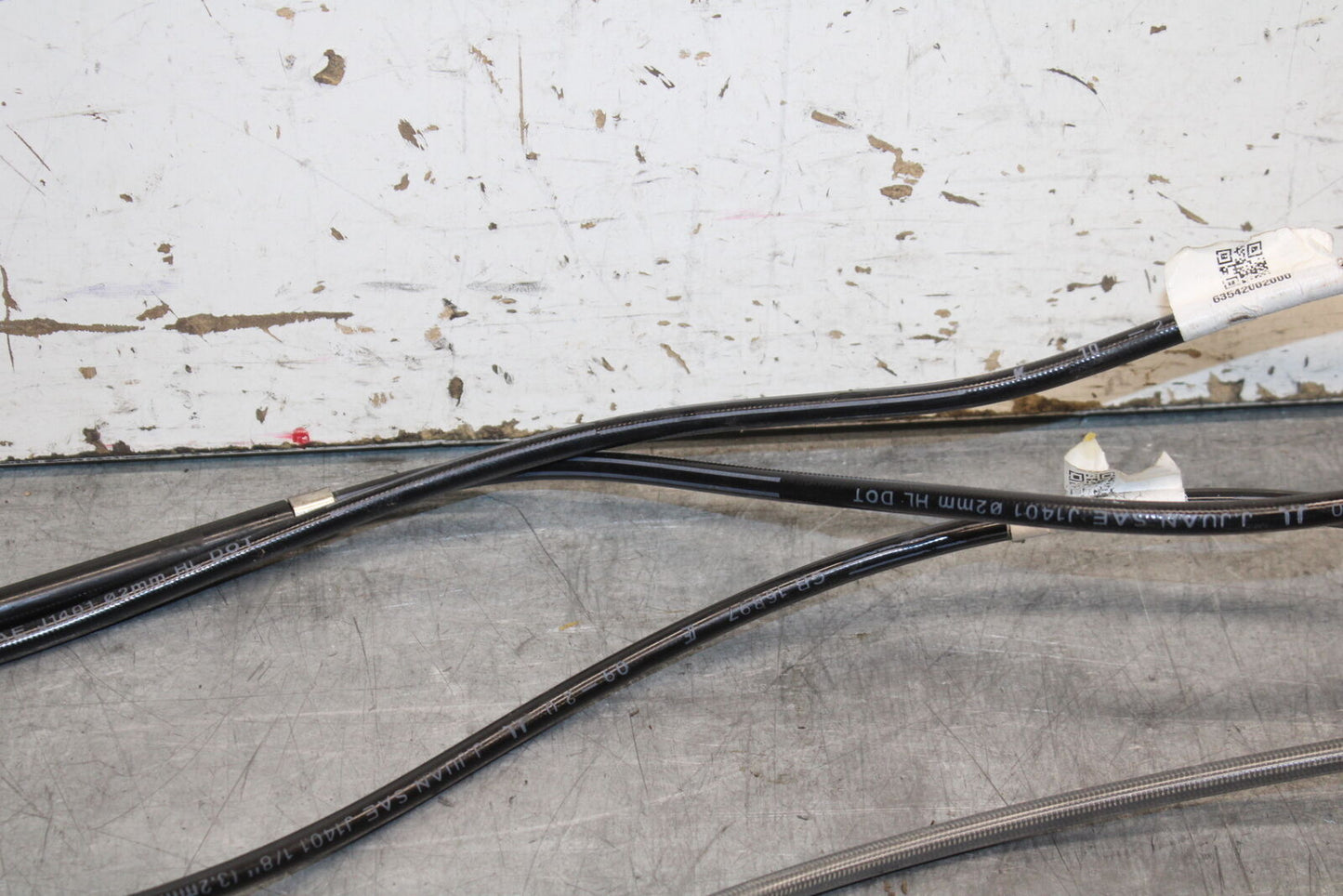 21-24 KTM 890 ADVENTURE R FRONT & REAR BACK BRAKE HOSE FLUID LINE SET BB723