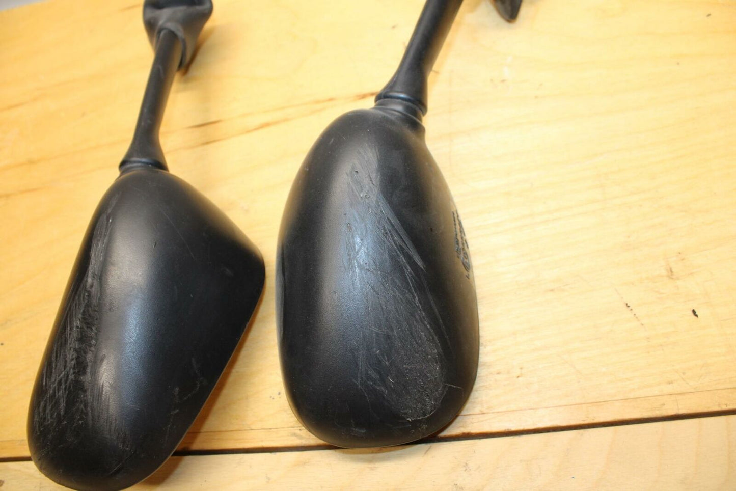 02-03 YAMAHA YZF R1 5PW REAR VIEW MIRROR SET PAIR MIRRORS BB313