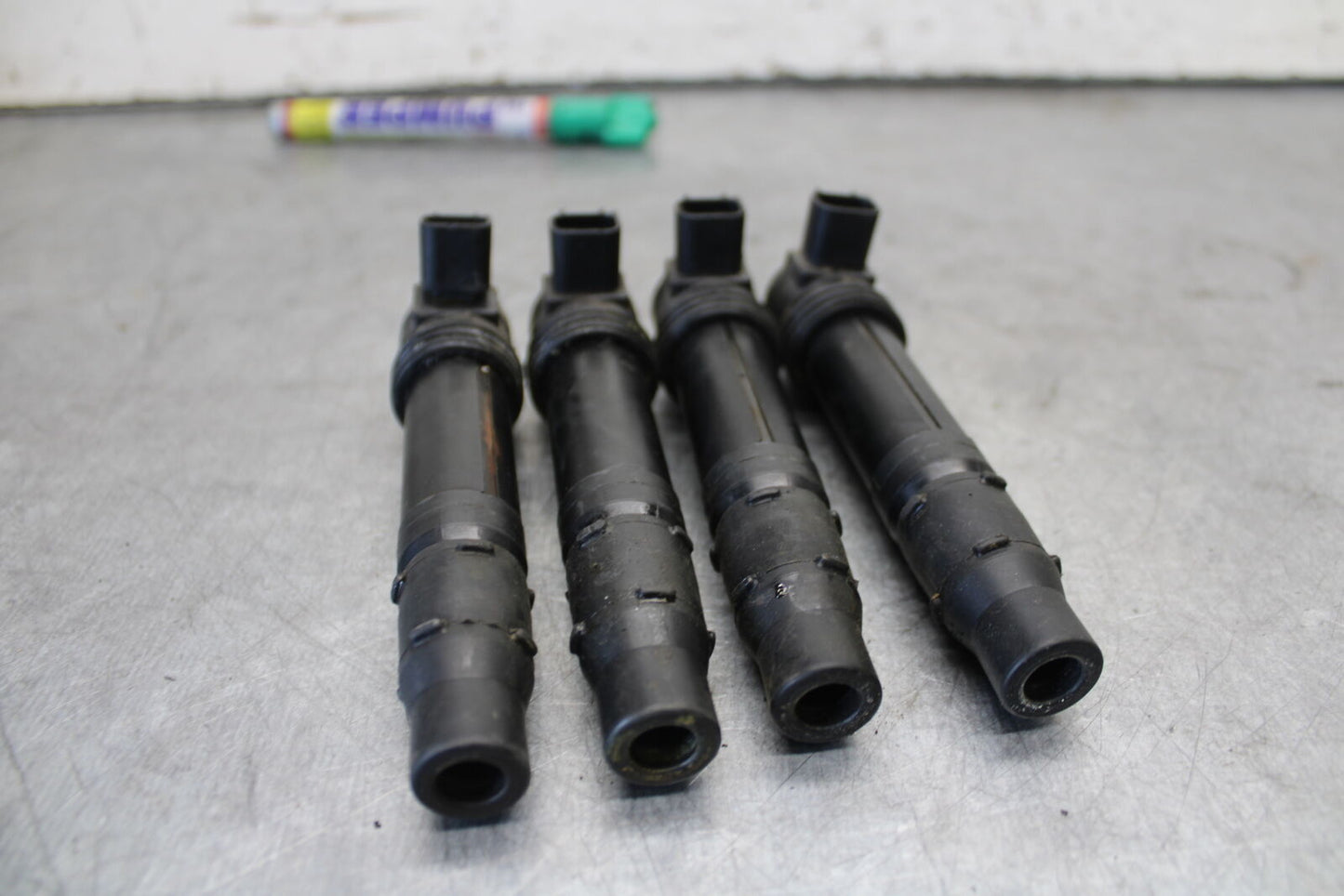 03-04 KAWASAKI NINJA ZX6RR IGNITION COILS COIL SPARK PLUG CAPS BB684