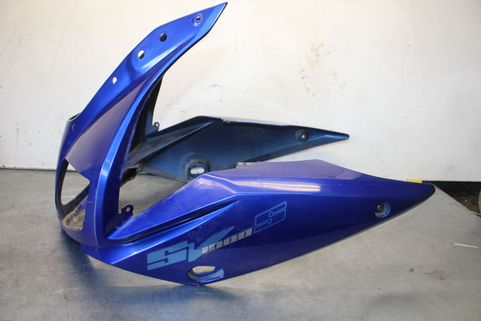 03-07 SUZUKI SV1000S FRONT UPPER NOSE FAIRING COWL SHROUD 94401-16G00-YC2 BB657