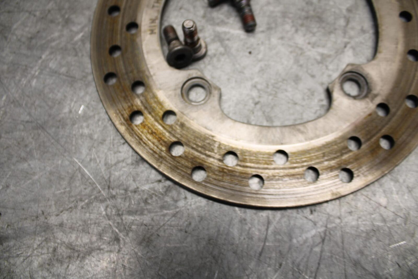 1999 Honda Super Hawk 1000 VTR1000F REAR ROTOR BACK BRAKE DISC BOLT BB51