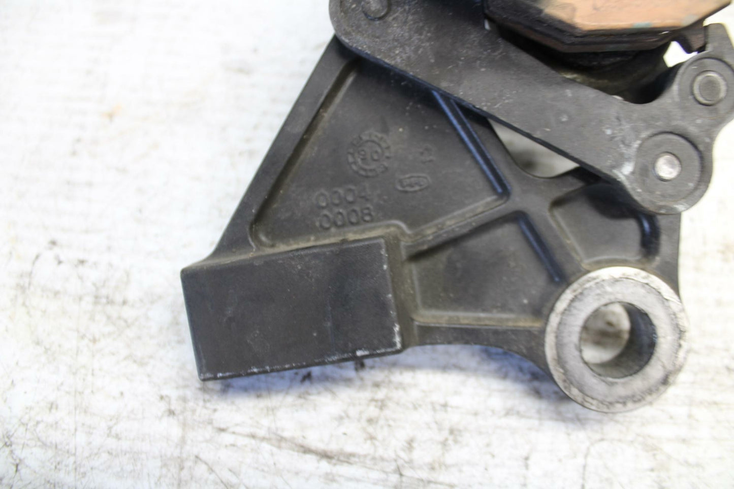 07-09 KAWASAKI VERSYS 650 REAR BACK BRAKE CALIPER W MOUNT BRACKET BB302