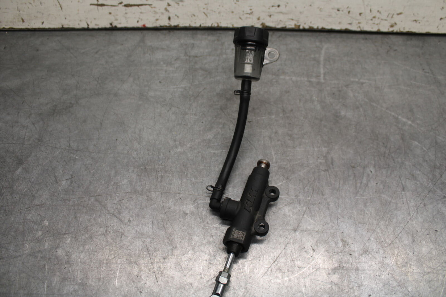 21-24 KTM 890 ADVENTURE R REAR BACK BRAKE MASTER CYLINDER W RESERVOIR BB723