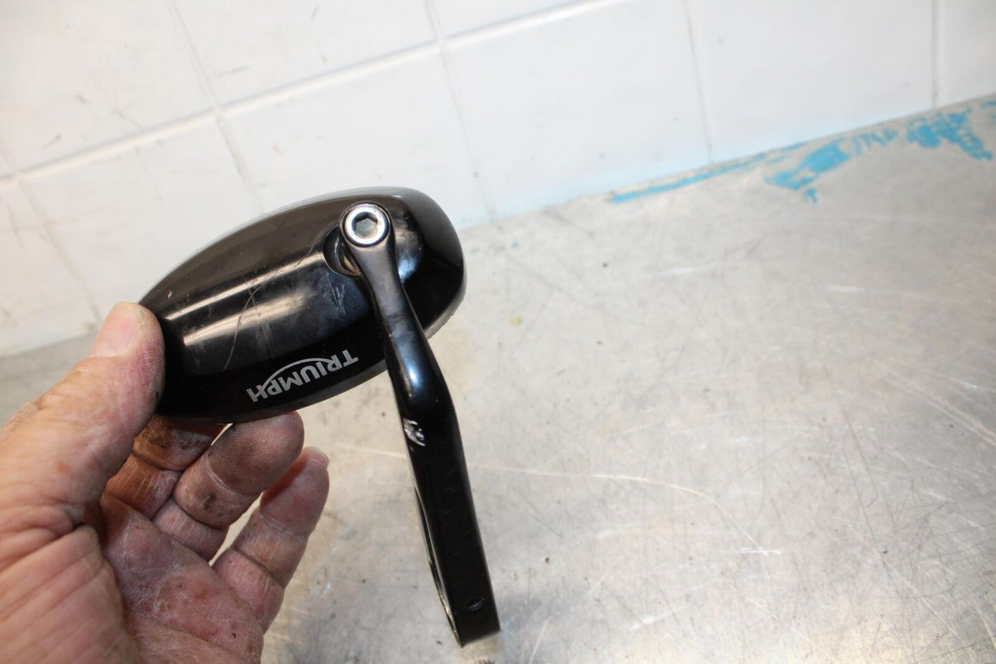 14-15 TRIUMPH STREET TRIPLE R SIDE REAR VIEW MIRROR BB441