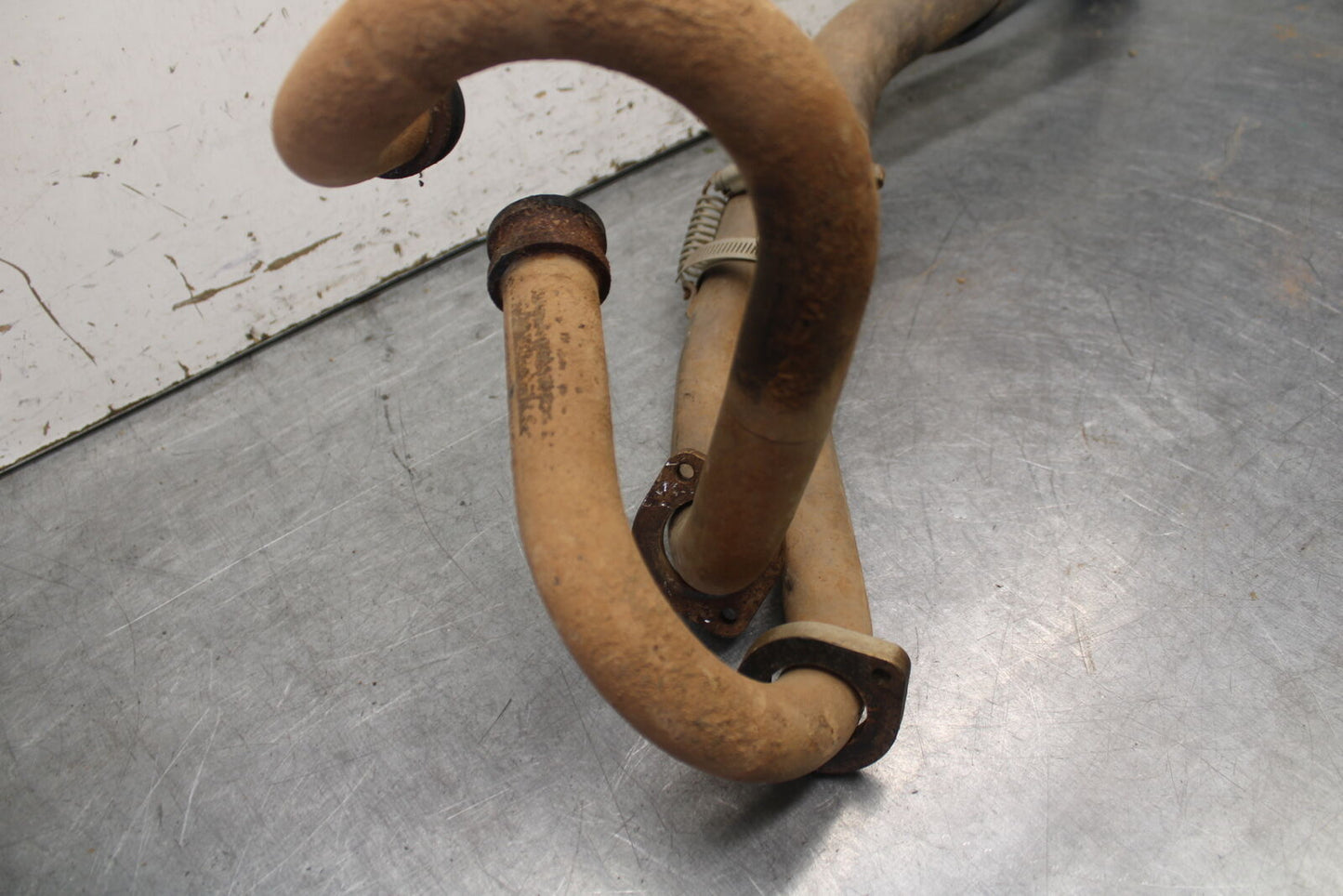 01-05 YAMAHA RAPTOR 660R EXHAUST HEADER PIPE 5LP-14621-00-00 BB695