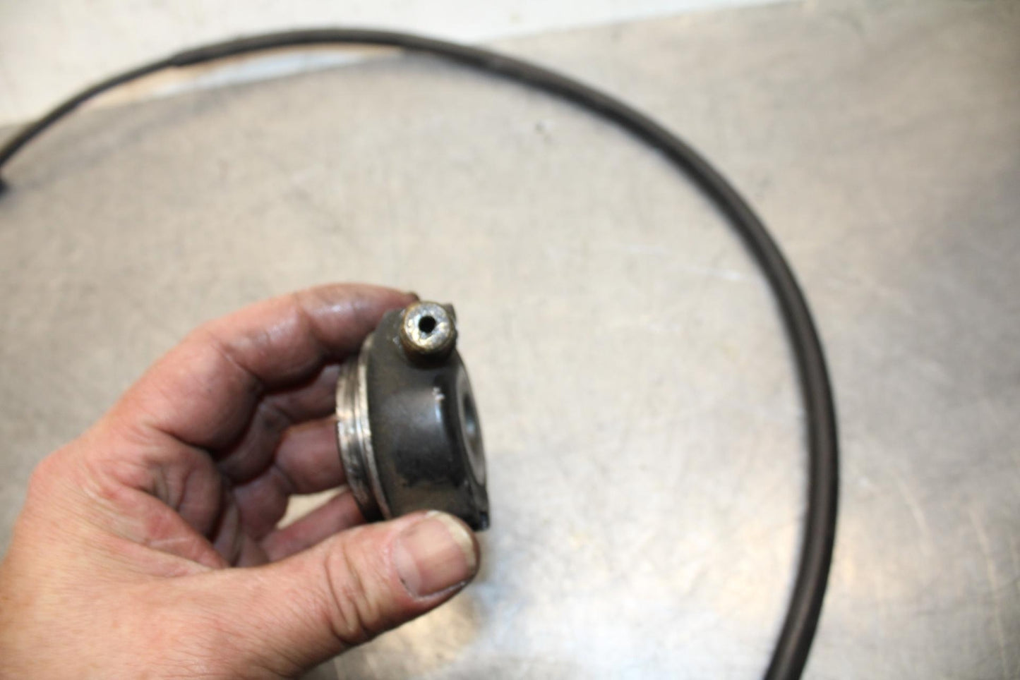 89-90 YAMAHA FZR600 SPEED DRIVE GEAR HUB with CABLE BB76