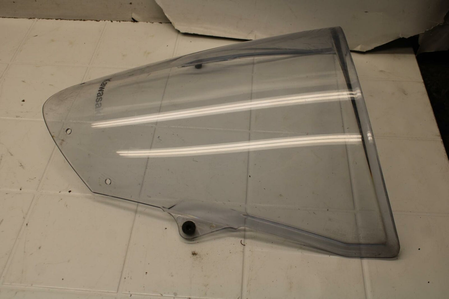 19-20 KAWASAKI NINJA ZX6R ZX636 FRONT WINDSHIELD WINDSCREEN BB407