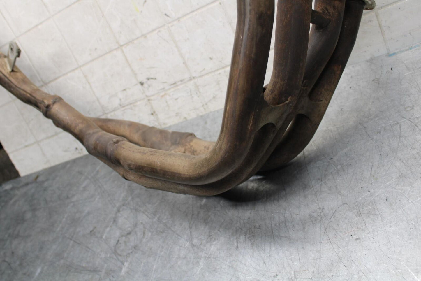 2003 Suzuki GSXR750 EXHAUST HEADER PIPES MANIFOLD 14100-35F10 bb402