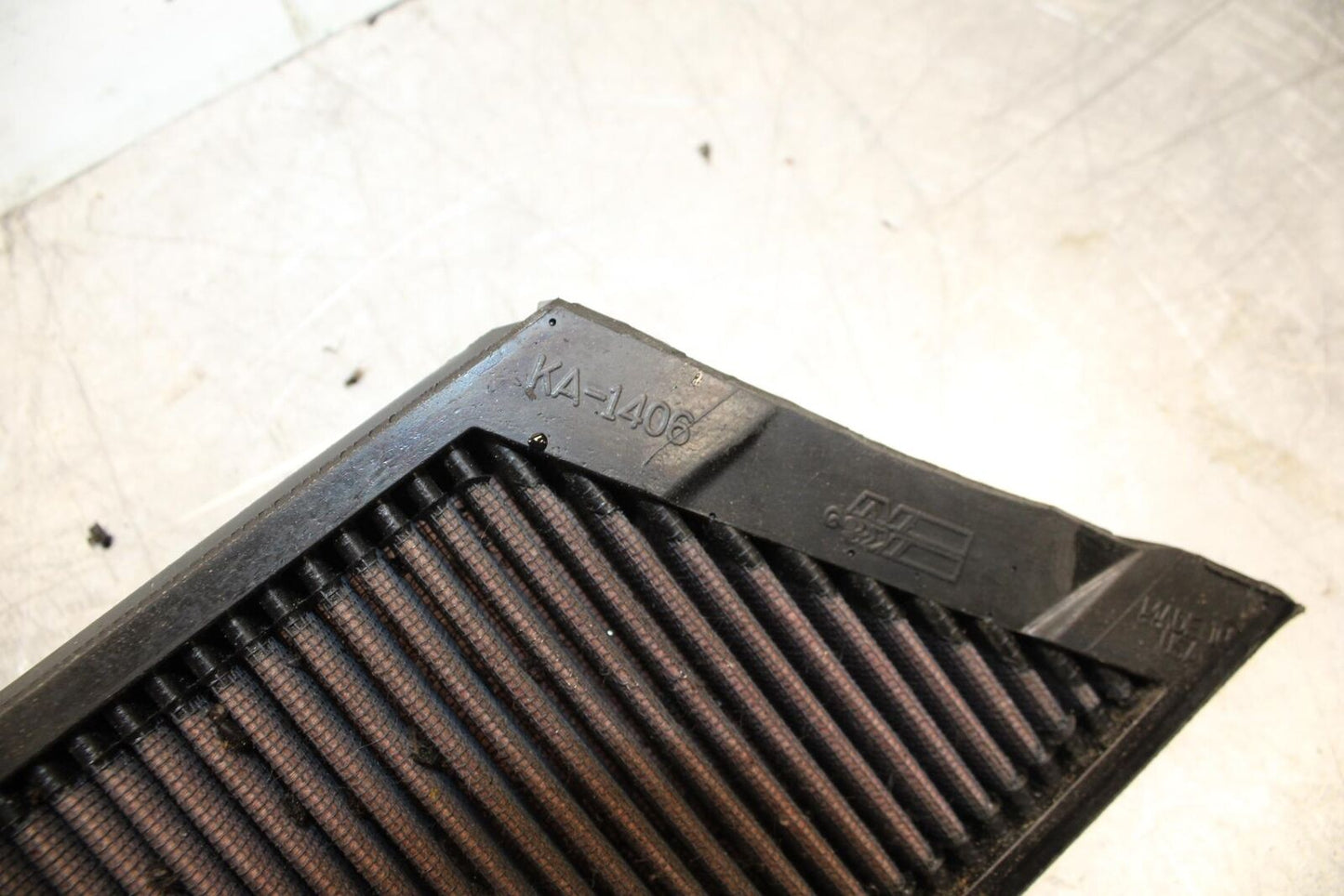 07-08 KAWASAKI CONCOURS 1400 ABS K&N AIRBOX AIR INTAKE FILTER BB449