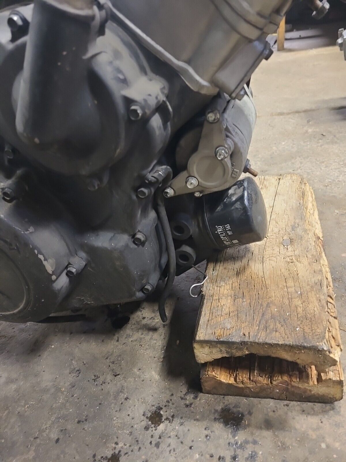 2008 Aprilia Shiver 750 SL750 ENGINE MOTOR BB551