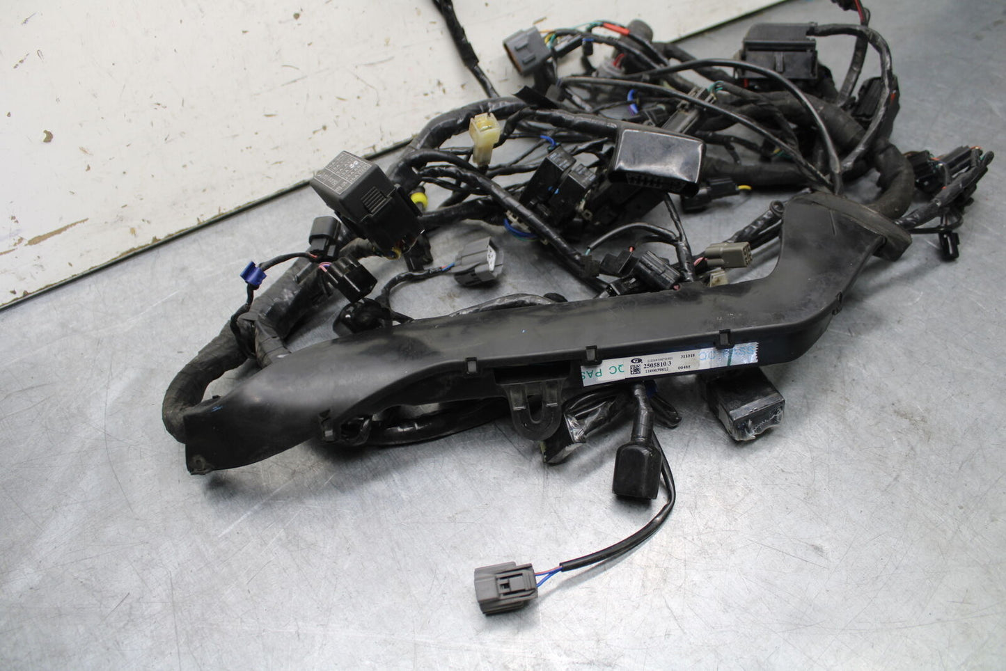 19-21 TRIUMPH SPEED TWIN 1200 MAIN ENGINE WIRING HARNESS MOTOR WIRE LOOM BB653