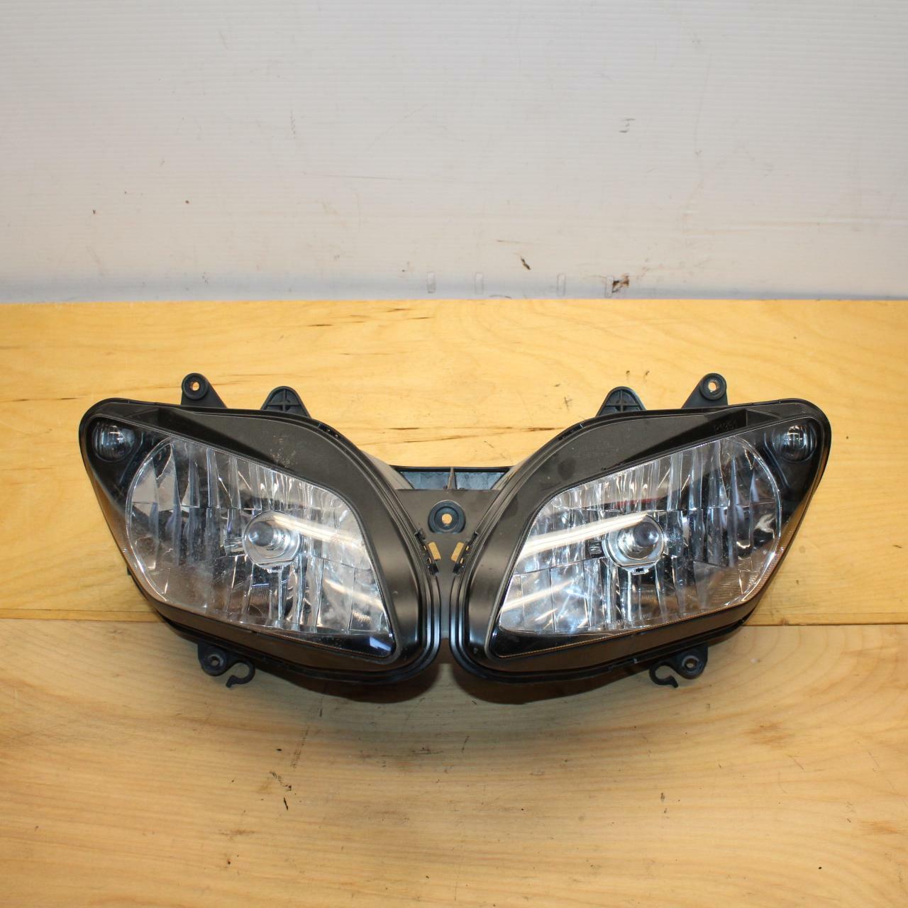 02-03 YAMAHA YZF R1 5PW FRONT HEADLIGHT HEAD LIGHT LAMP BB313
