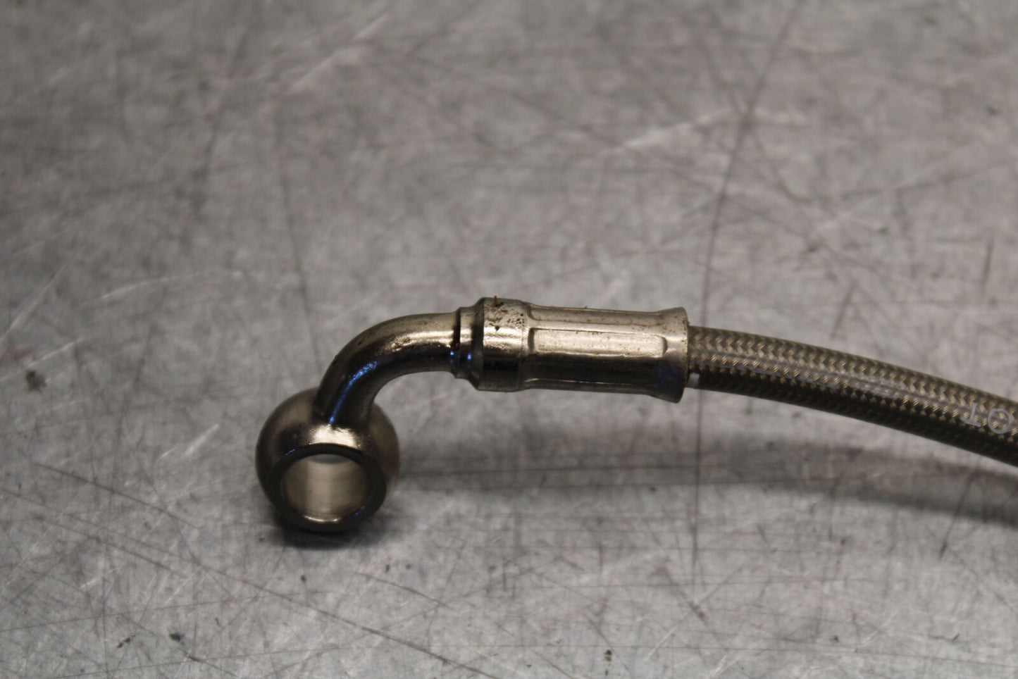 09-11 TRIUMPH DAYTONA 675 REAR BACK BRAKE HOSE FLUID LINE BB652
