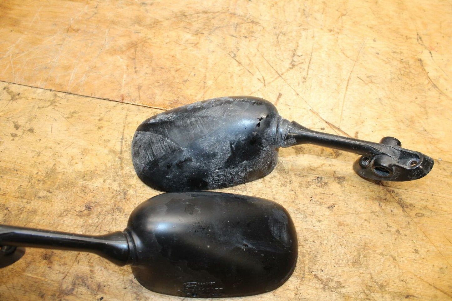 01-03 SUZUKI GSXR600 REAR VIEW MIRROR SET PAIR MIRRORS BB336