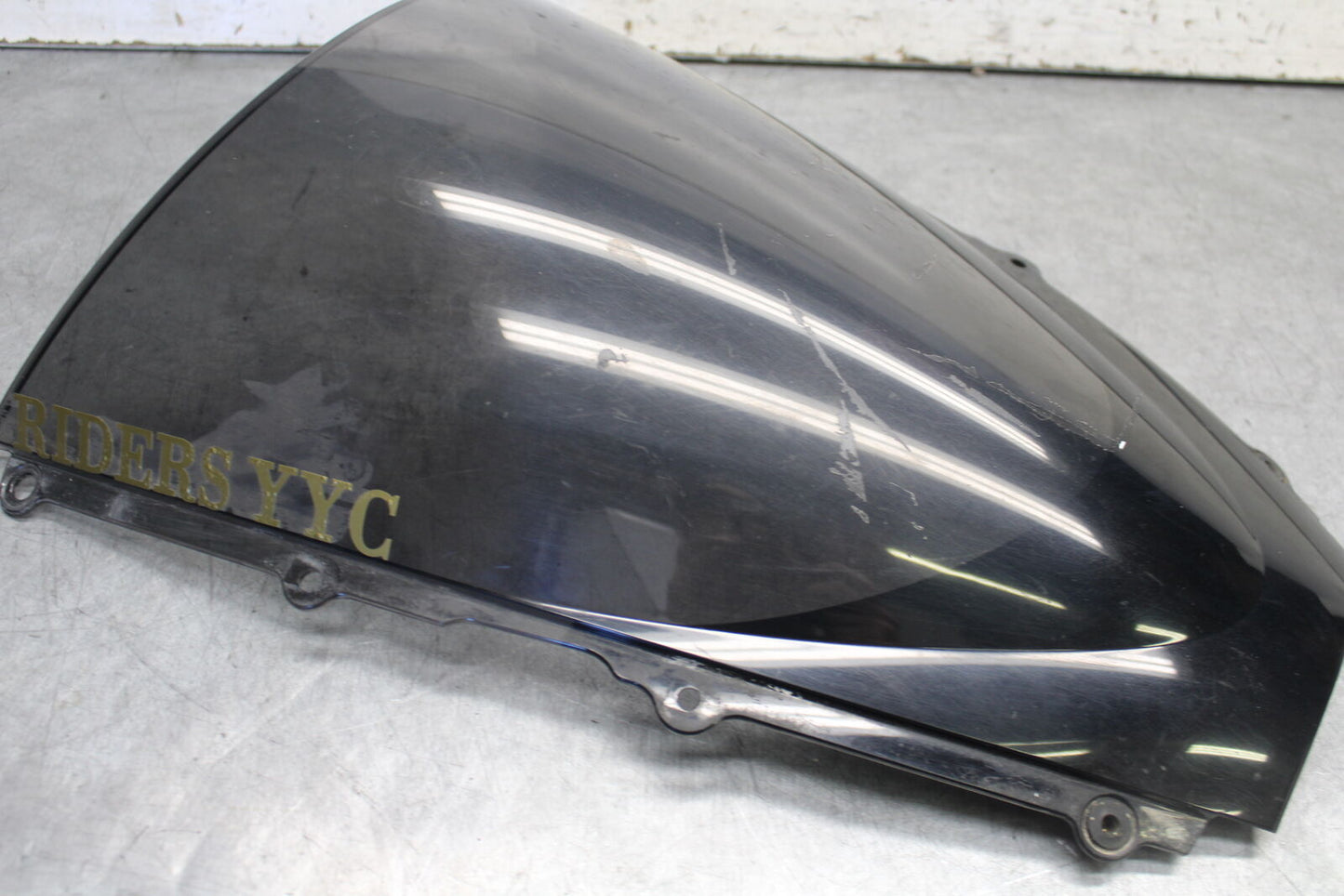 07-08 TRIUMPH DAYTONA 675 FRONT WINDSHIELD WINDSCREEN BB685
