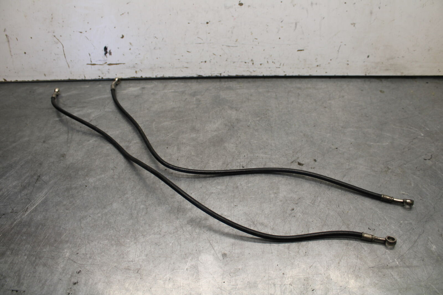 04-05 SUZUKI GSXR600 AFTERMARKET GALFER FRONT BRAKE CALIPER HOSES LINES BB658