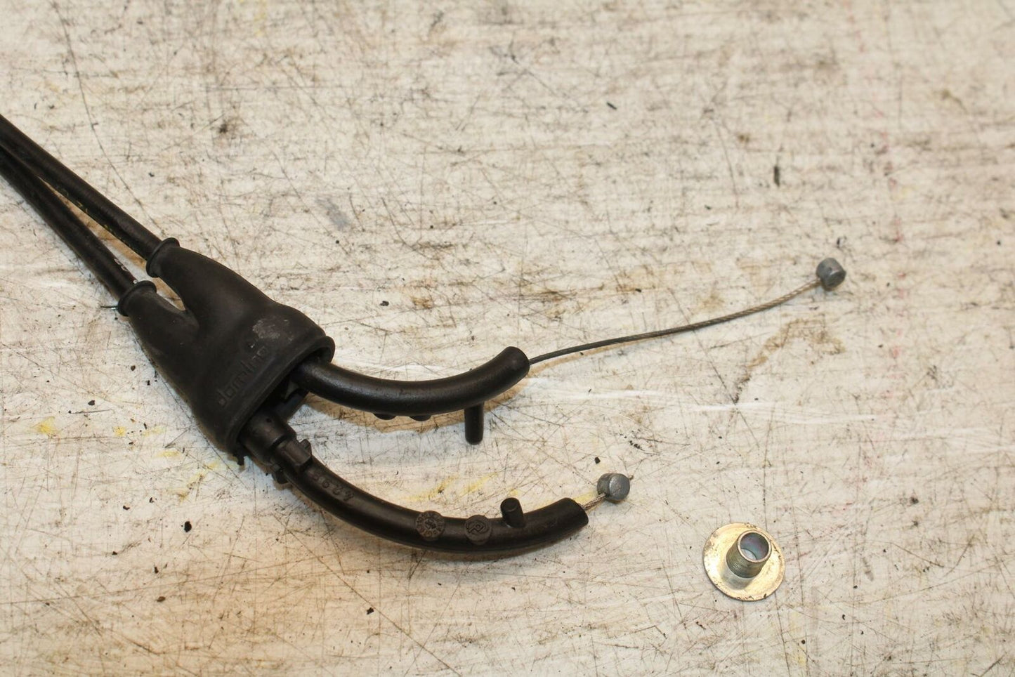 08-10 DUCATI 848 THROTTLE CABLES LINES BB369