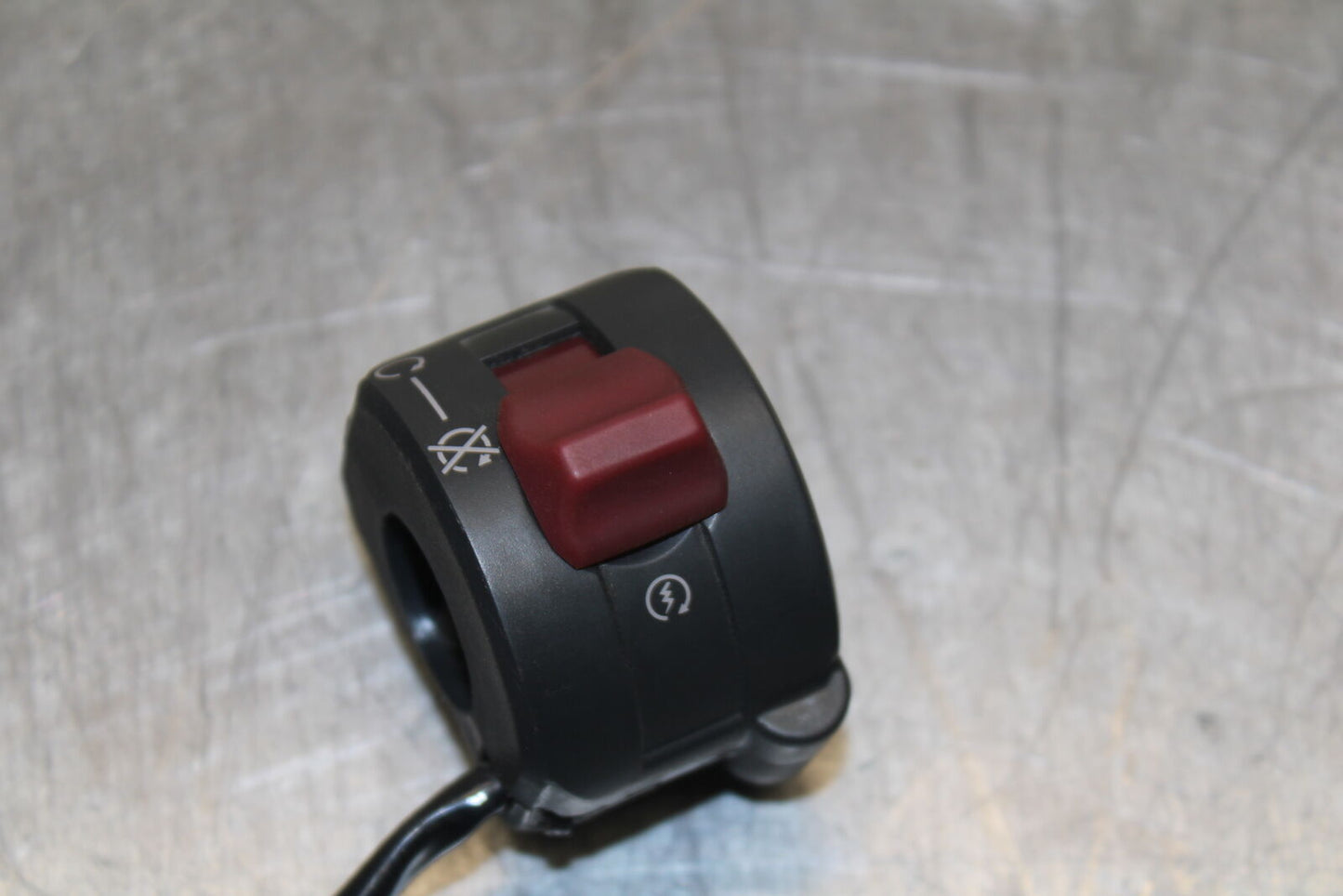 12-13 DUCATI STREETFIGHTER 848 RIGHT CLIP ON HANDLE KILL OFF START SWITCH BB705