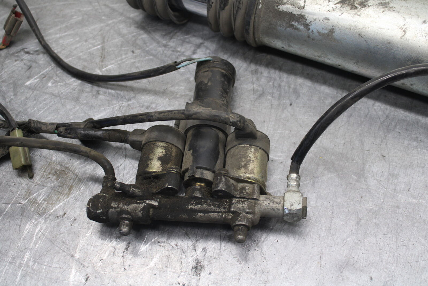 93-00 HONDA GOLDWING 1500 GL1500SE REAR SHOCK & COMPRESSOR BB700