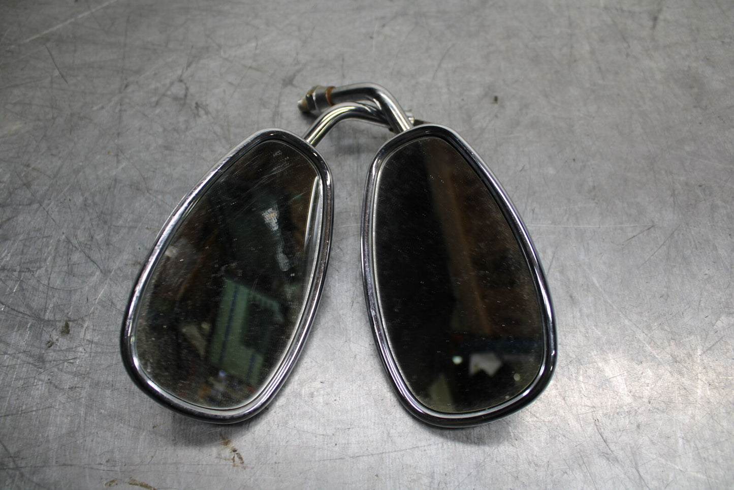 99-00 YAMAHA V STAR 1100 REAR VIEW MIRROR SET PAIR MIRRORS BB711