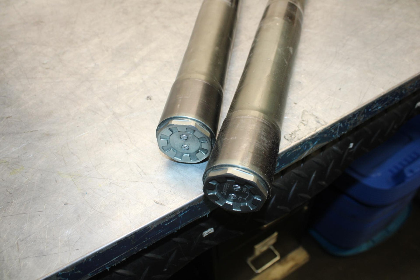 2012 Kawasaki Ninja ZX6R ZX600R FRONT FORKS SHOCK SUSPENSION SET PAIR BB529