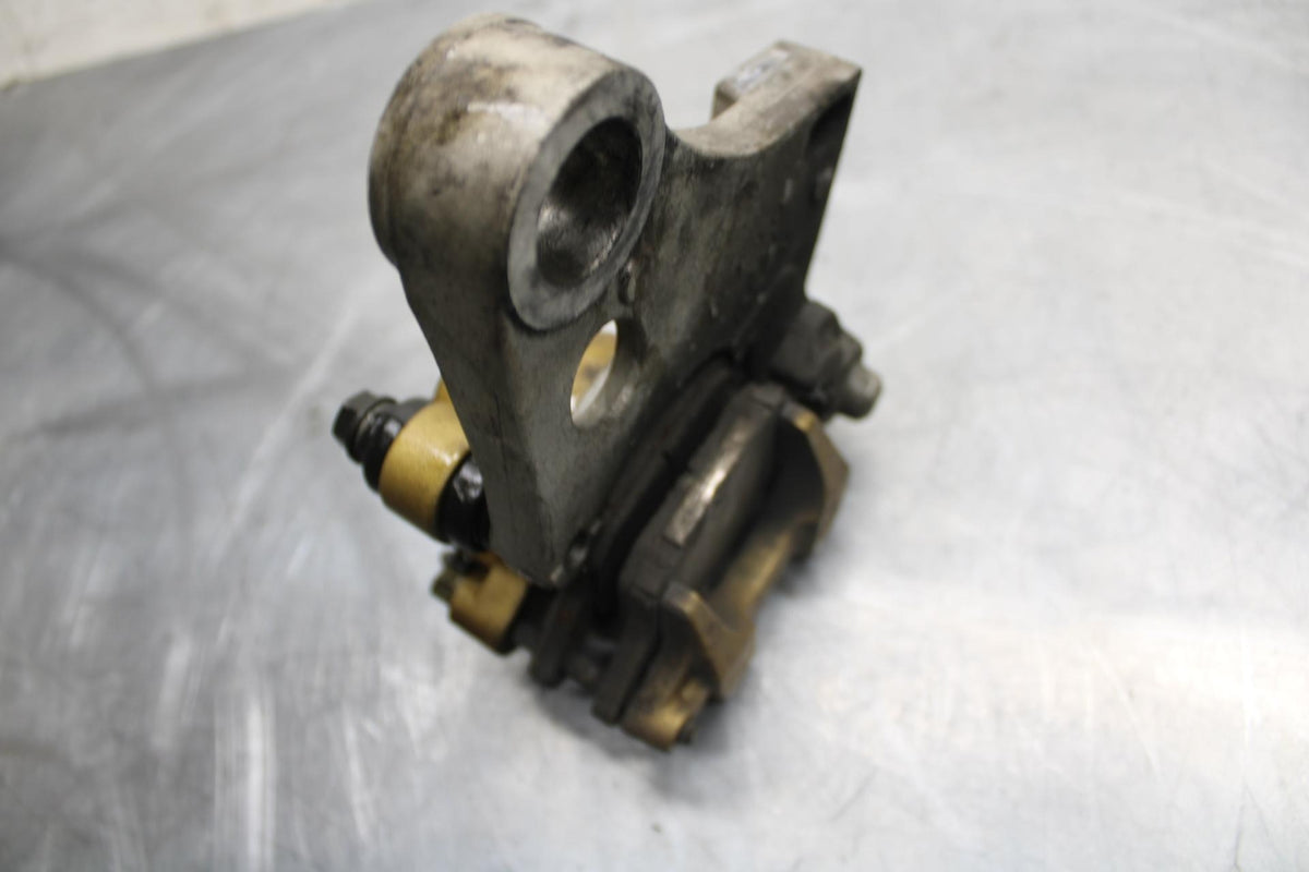 2003 Honda CBR600RR REAR BACK BRAKE CALIPER W MOUNT BRACKET 43150-MEE-006 BB511