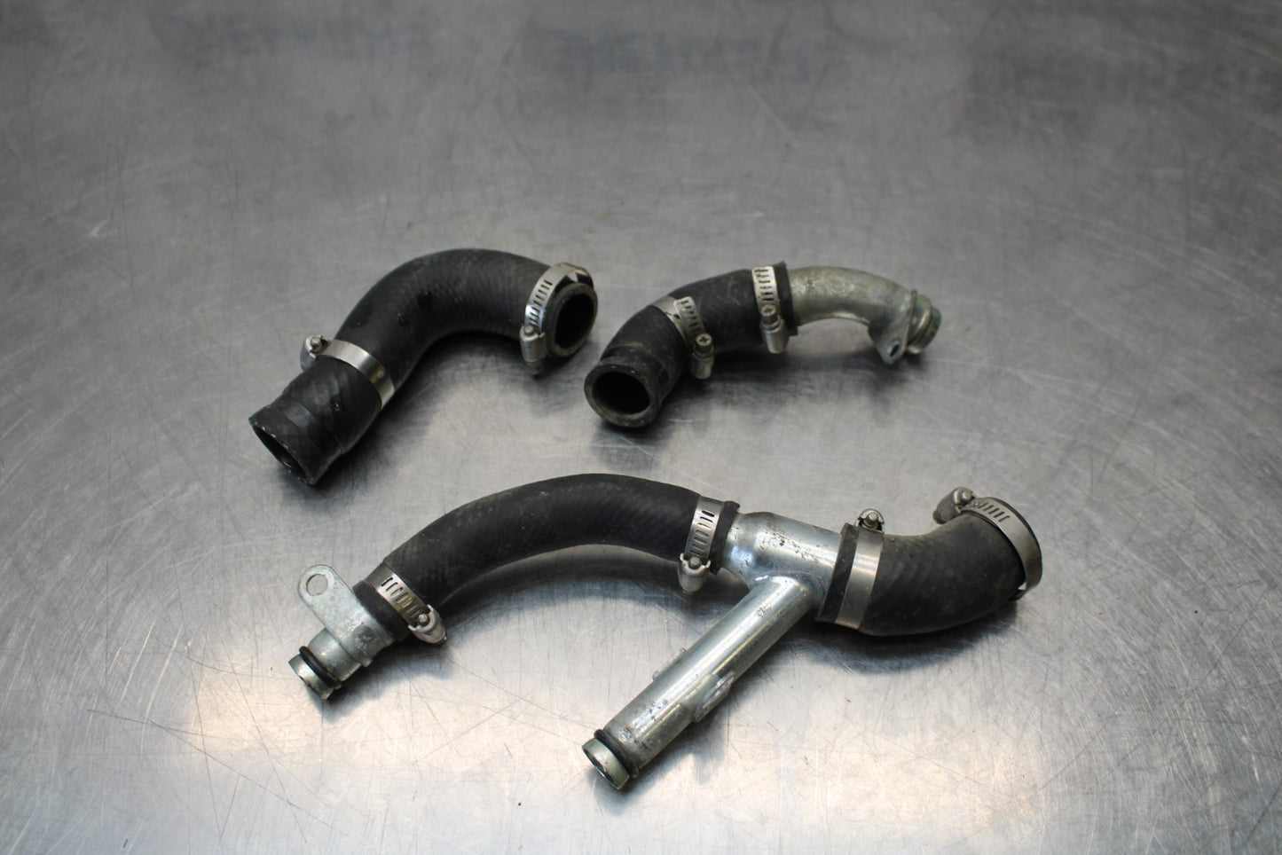 08 KAWASAKI VULCAN 900 RADIATOR HOSES ENGINE COOLANT WATER PIPES HOSE SET BB184