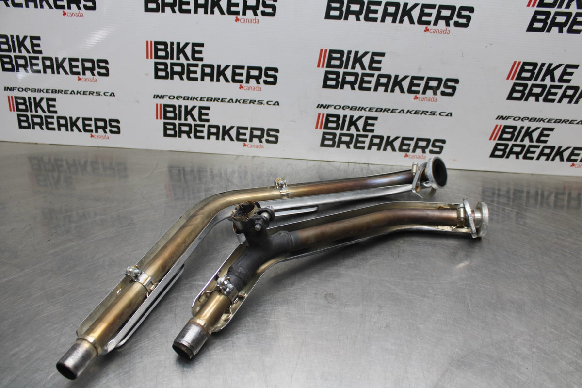 15 SUZUKI BOULEVARD C50 EXHAUST HEADERS PIPES BB775
