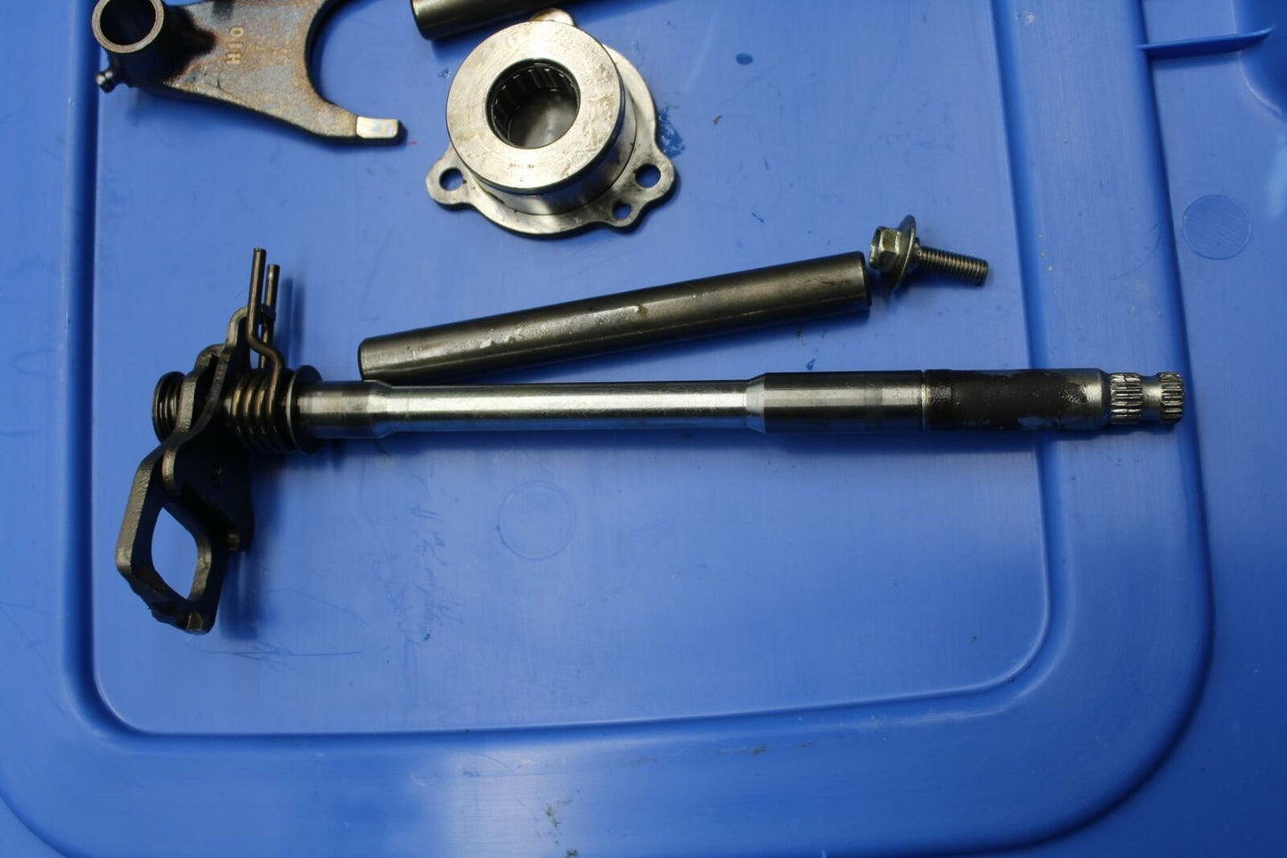 06-07 SUZUKI GSXR750 ENGINE TRANSMISSION GEAR SHIFT SHIFTER CAM DRUM BB152B