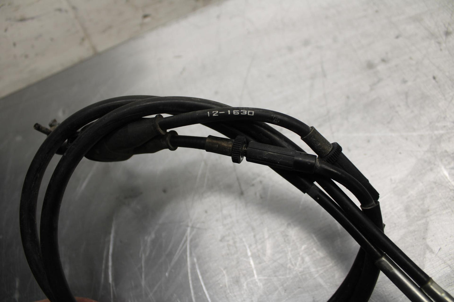 00-02 KAWASAKI NINJA ZX6R ZX600J THROTTLE CABLES LINES 54012-1630 BB489