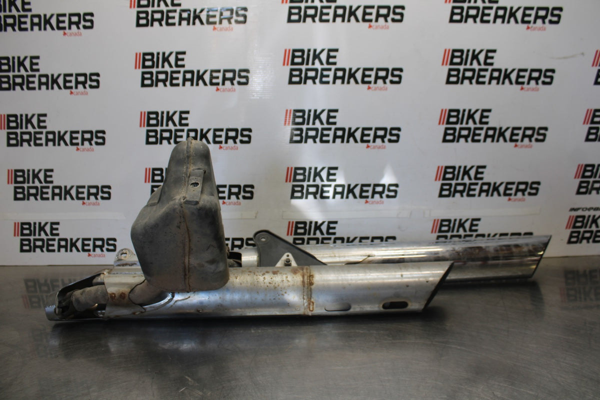 05-09 SUZUKI BOULEVARD C90 MUFFLER EXHAUST SILENCER PIPE SET PAIR BB918