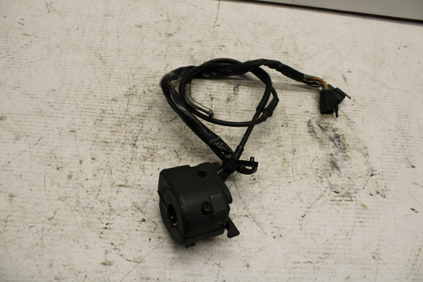 90-07 KAWASAKI ZZR 250 LEFT CLIP ON HANDLE HORN SIGNALS SWITCH SWITCHES BB298