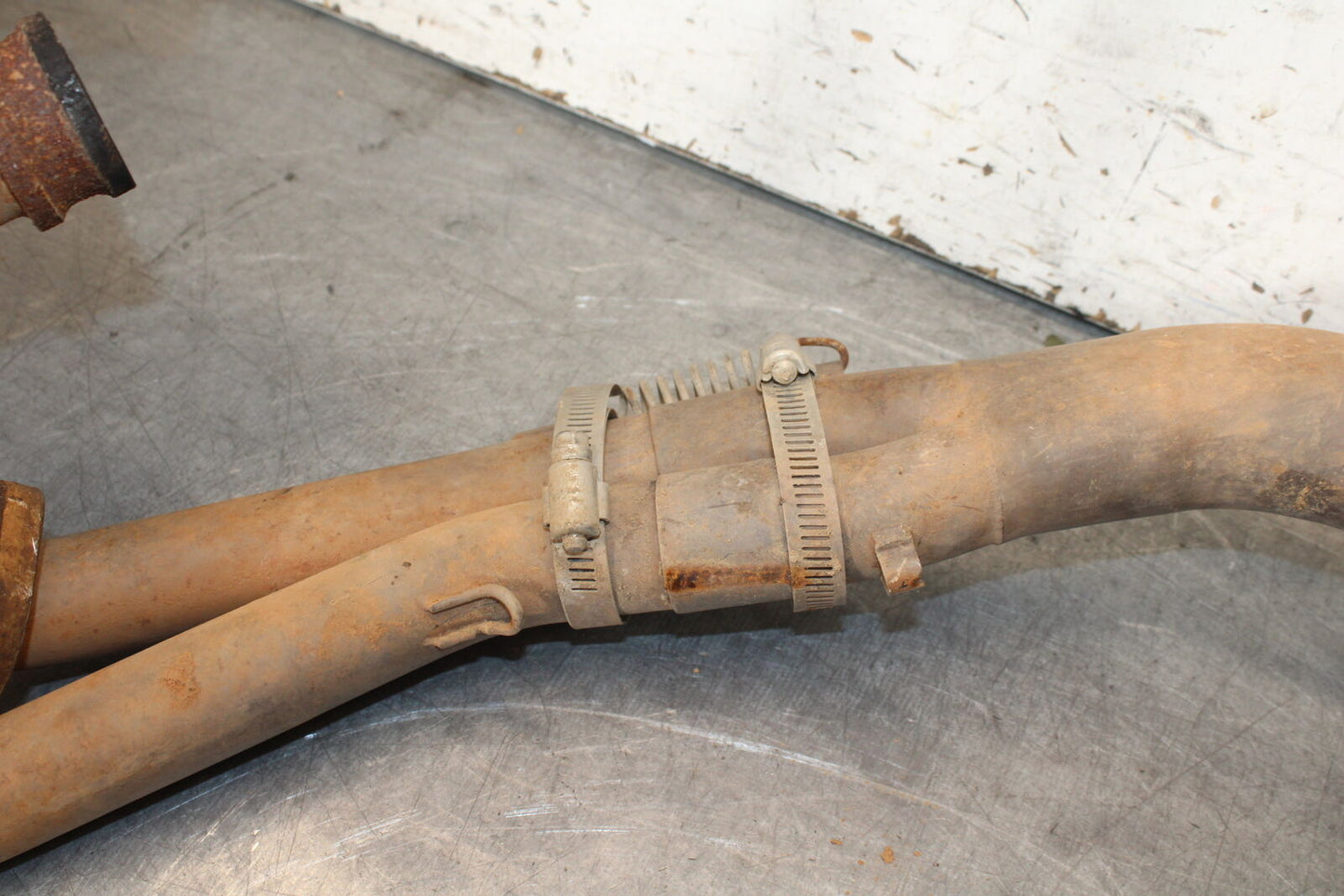 01-05 YAMAHA RAPTOR 660R EXHAUST HEADER PIPE 5LP-14621-00-00 BB695