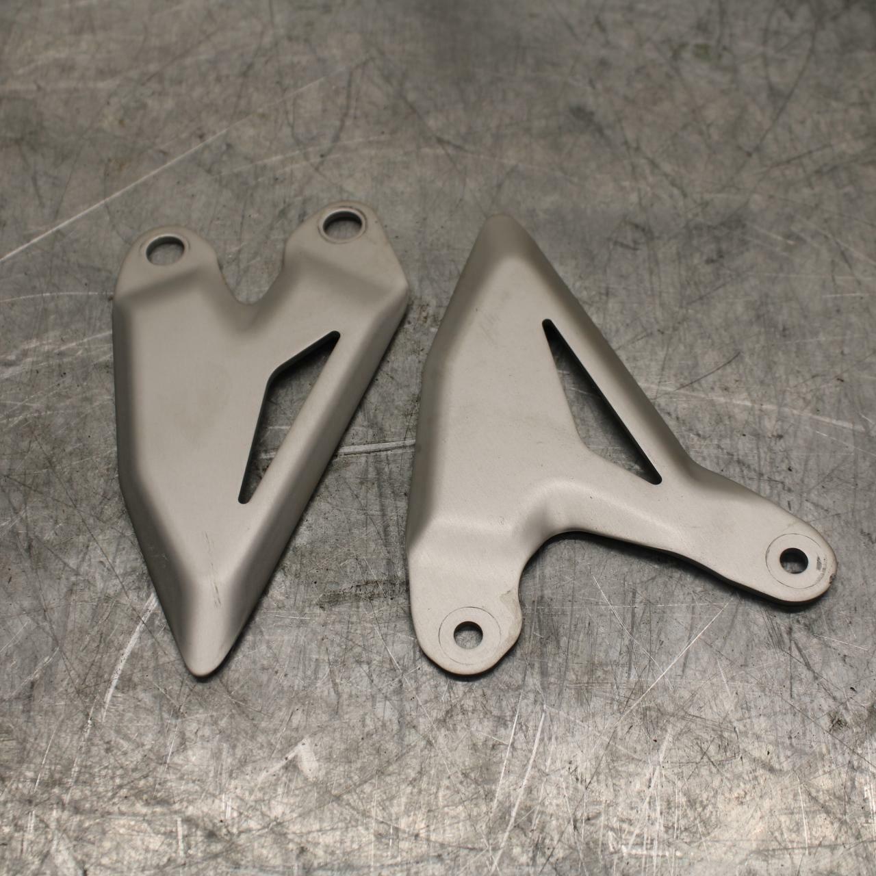 18-22 KAWASAKI NINJA 400 EX400 ABS LEFT RIGHT REARSE HEEL GUARD COVER SET BB416