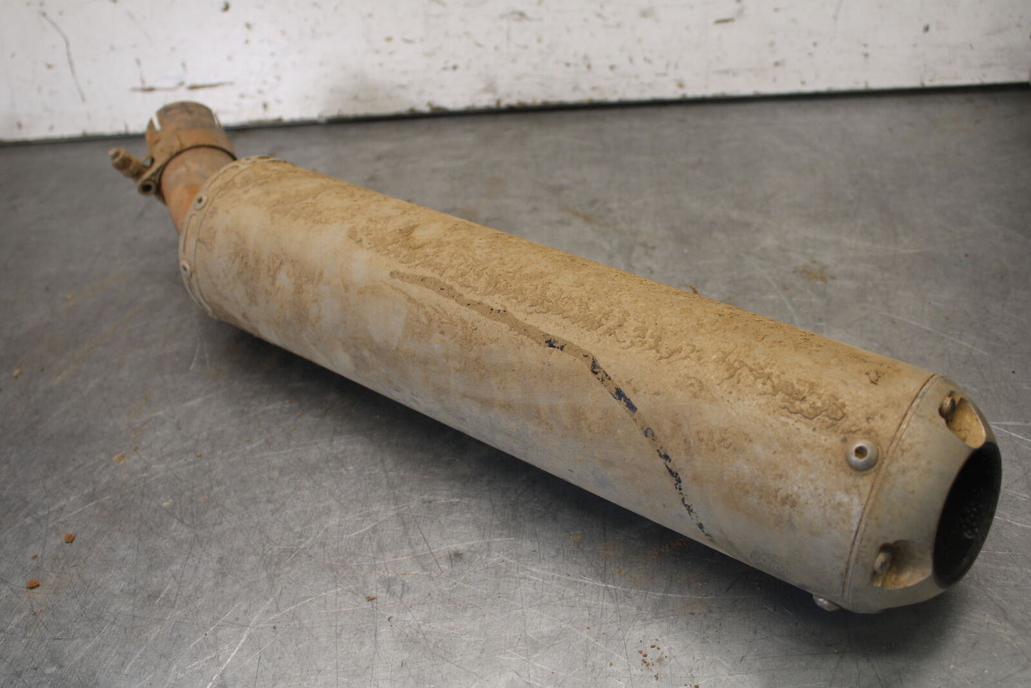 01-05 YAMAHA RAPTOR 660R AFTERMARKET EXHAUST PIPE SLIP ON CAN SILENCER BB695