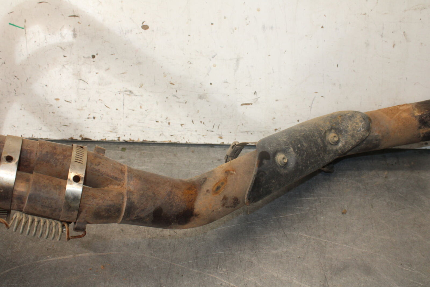 01-05 YAMAHA RAPTOR 660R EXHAUST HEADER PIPE 5LP-14621-00-00 BB695