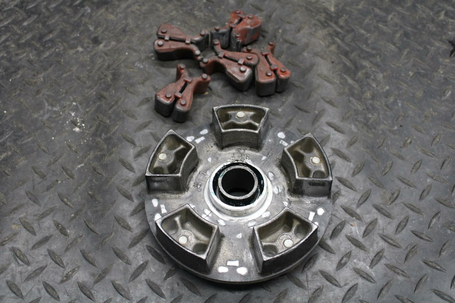 08-09 SUZUKI GSXR600 REAR W/ HUB SHOCK DAMPERS CUSH ABSORBERS BB226 B