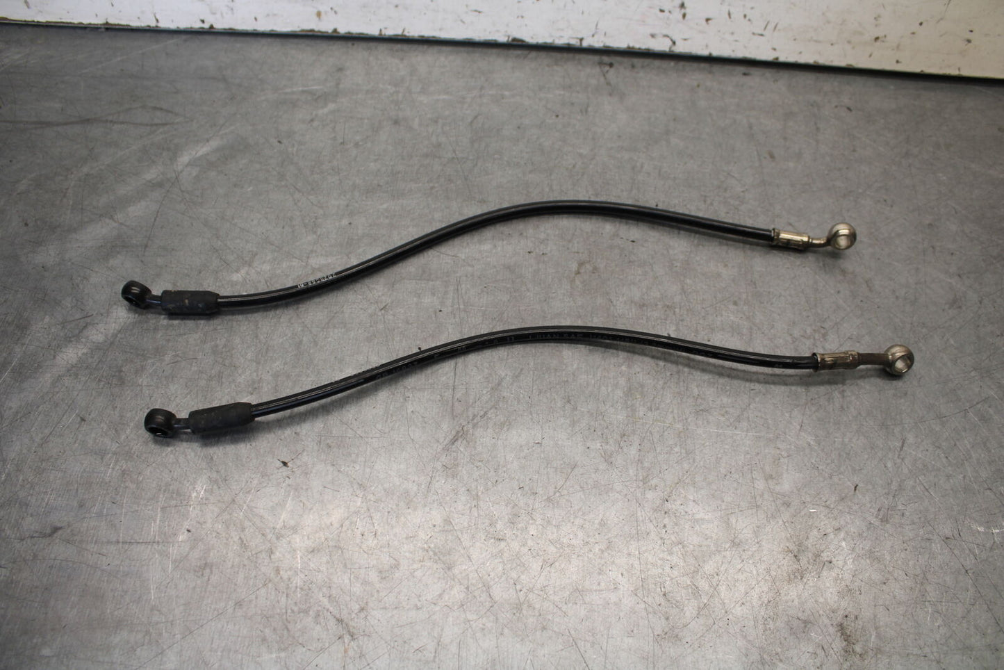 19-21 TRIUMPH SPEED TWIN 1200 FRONT BRAKE CALIPER HOSES LINES BB653