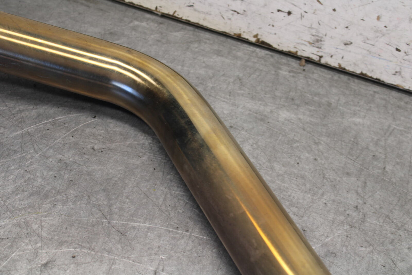 07-08 TRIUMPH DAYTONA 675 EXHAUST MIDPIPE MID MIDDLE PIPE BB685