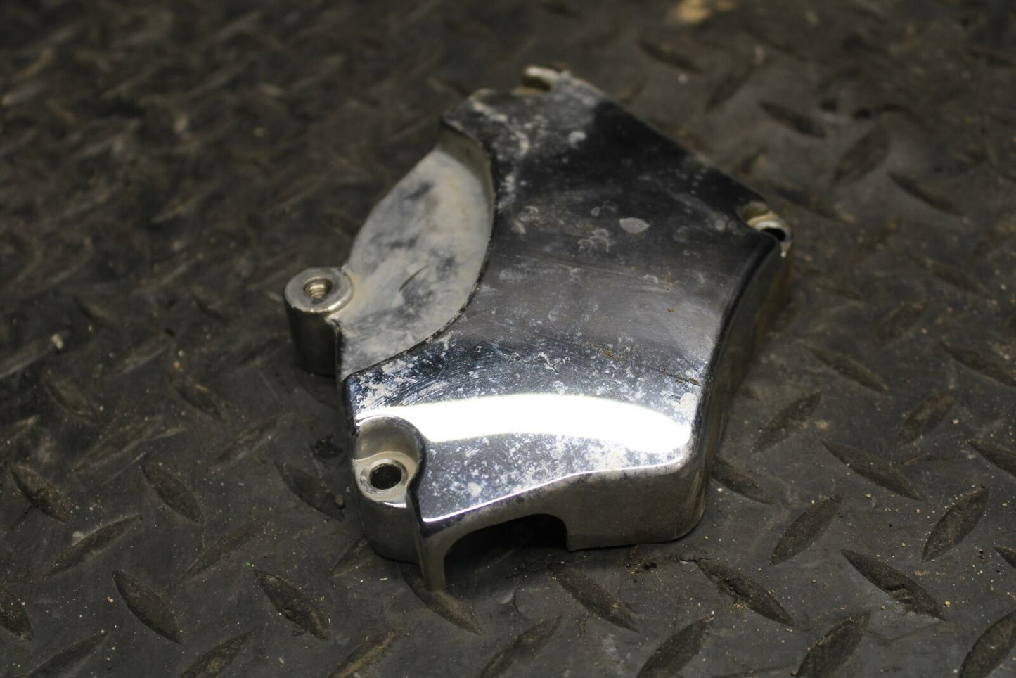 02 YAMAHA V STAR 1100 CLUTCH CABLE HOUSING COVER BB199